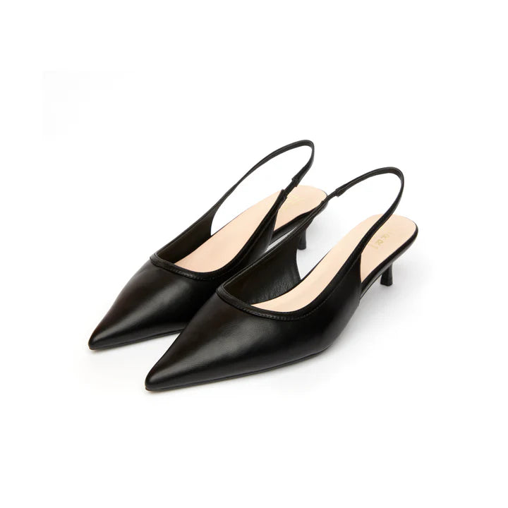 The Korner | Kedi Bow Heels - Black